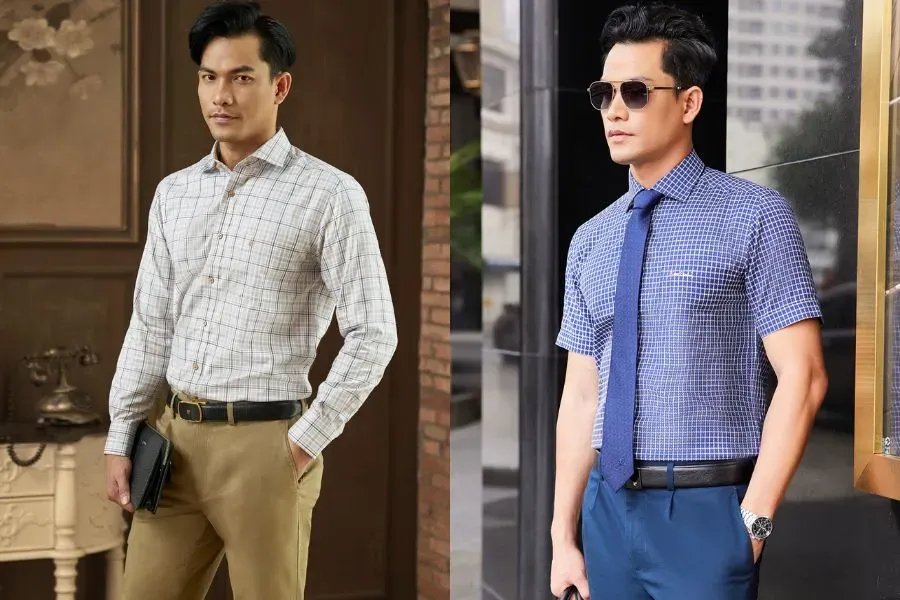 áo sơ mi cho tuổi trung niên an phước